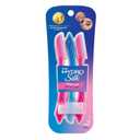 Schick Hydro Silk Touch-Up Dermaplaning Tool with Precision Cover, 3ct | Dermaplane Razor, Face Razors for Women, Peach Fuzz Remover (3 Count (Pack of 1))