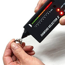 HMKIS Diamond Tester Pen, Professional Jewelry Diamond Tester with 60X Jewelry Loupe Magnifier, Diamond Selector for Novice and Expert (Non-Rechargeable) (Black)