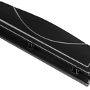 Basics 3 Hole Punch, 10 Sheet Capacity, Black, EasyClean Tray