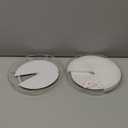 2 Pack Lazy Susan Organizer Turntable, Clear 9 Inch Rotating Organizer Tray for Cabinet Table Top, Round Non-Skid Refrigerator Lazy Susan, Kitchen Storage for Pantry Countertop Bathroom, Spice Rack