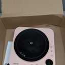 CIARRA CATIH1A-P Portable Induction Cooktop, Slim Single Electric Countertop Burner with Sensor Touch and Digital time, Pink