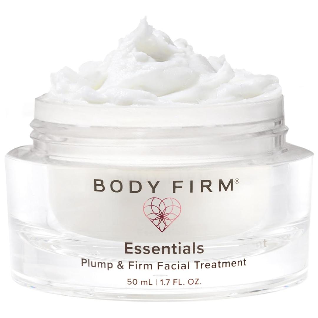 BODY FIRM Crepe Erase Plump & Firm Facial Treatment, Anti-Aging Skin Care, Hydrating Face Moisturizer, Night Cream for Face and Neck, Moisturizing and Firming, Supports Wrinkle & Crepe Skin, 1.7 fl oz BODY FIRM Crepe Erase Plump & Firm Facial Treatment, Anti-Aging Skin Care, Hydrating Face Moisturizer, Night Cream for Face and Neck, Moisturizing and Firming, Supports Wrinkle & Crepe Skin, 1.7 fl oz