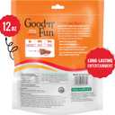 Good n Fun Triple Flavor Wings Chews for All Dogs, 12 Ounces, Treat Your Dog to Long-Lasting Chews Made from Chicken, Pork Hide and Beef Hide (EXP 07/23/27)