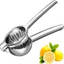 Lemon Squeezer Large Lemon Juicer Hand Citrus with Premium Quality Solid Metal Stainless Steel Lemon Squeezers Manual Citrus Press
