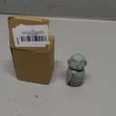 Mini Monk Buddha Statue Sandstone Statues Zen Monk Praying Statue Sculptures for Wealth Good Luck Feng Shui Decor Home Fish Tank Aquarium Garden (Style 9)