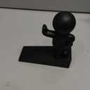 Cute Door Stop, Decorative and Sturdy, Well Designed Door Stopper, Effective to Hold Your Door Open, 1 Pack, Black (Patented)