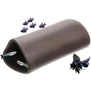 Saim Fish Shrimp Spawning Cave Ceramic Hideout Breeding Shelter Aquarium Fish Tank Betta Decor Ornament, Small