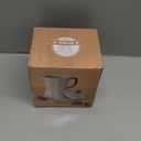 Balvi Moka Grey Italian Coffee Mug with Ceramic Lid Coffee Mug 14.5 x 11.8 x 9 cm