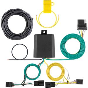 CURT 56422 Vehicle-Side Custom 4-Pin Trailer Wiring Harness,