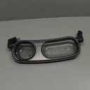 Snack Tray Fits for UPPAbaby Vista/Vista V2/Vista V3/Cruz/Cruz V2/ RumbleSeat/RumbleSeat V2, Stroller Tray with Cup Holder & Recessed Bowl, Dishwasher Safe, Quick Attachment, Folds with Stroller, Grey