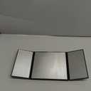 Foldable Makeup Mirror, With Hook and Loop Design for Hoom