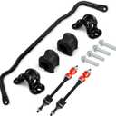 55398938AC Front Suspension Stabilizer Bar Fit For 2009-2010 Dodge Ram 1500, 2011-2018 Ram 1500, 2019-2022 Ram 1500 Classic 4WD, Sway Bar End Links Kit with Bushing, Replace K80894 55398938AB