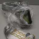 NATURE'S SOURCE Makeup Organizer for Vanity, 3-Tier Corner Bathroom Organizer Countertop with Makeup Brush Holder, Corner Counter Storage for Bathroom Dresser- Green