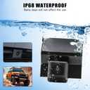 Rear View Backup Camera Compatible with Toyota FJ Cruiser 2009-2014 Parking Assist Camera Replaces OE Number 8679035040 86790-35040