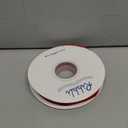 Ribbli Polyester Dark Red Velvet Ribbon,5/8 Inches Continuous10-Yard Spool,Christmas Ribbon for Gift Wrapping,Floral Bouquets, Home Decor