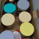 Elk and Friends Kids + Toddler Glass Cups | The Original 8oz Glass Mason Jar with Sleeves + Lids | Silicone Straws + Stopper | Smoothie Cup | Food Storage | Spill Resistant | Dishwasher Safe | 8 Pack (Blush/Lilac/Peach/Lemon/MistyBlue/Gray/Sage/Navy)