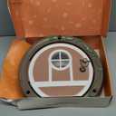 Gnome Door Cat Door for Interior Doors - Stylish & Functional with No Flap, Lockable, and Easy Installation, Spacious Large Kitty Door for Cats Up to 20 lbs, Private and Comfortable Pet Door (Brown)