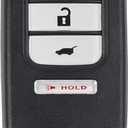 Dasbecan Key Fob Remote Replacement Compatible with 2015 2016 Honda CR-V Replaces ACJ932HK1210A 72147-T0A-A11 35118-T2A-A50 Keyless Entry Remote Control