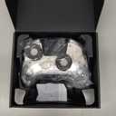 ManbaOne Interactive Screen Wireless Gaming Controller for PC/Switch/Switch 2/iOS/Android,Hall Effect Stick & Trigger,RGB Lighting,Remappable Buttons,1800mAh with Charging Dock (White)