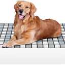 Elevated Outdoor Raised Dog Bed Outdoor Dogs Bed Lifted Pet Hammock Bed Dog Cot for Large Pet Taste Life, Start with A Pet Bed 39'' x 27'' x 6.5''