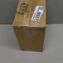 Cesun Small Bathroom Trash Can 2.1 Gallon Wastebasket, Modern Metal Garbage Can Office Waste Basket, White Stainless Steel Trash Bin for Bedroom, Home Office, Toilet, rv, Near Desk, Under Sink.