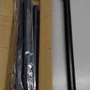 UIOSANRT Shower Curtain Rod Adjustable 31-79", Anti-Rust Shower Rod & Spring Tension Shower Rod No Drill, Black Shower Curtain Rod for Bathroom Tension Rod