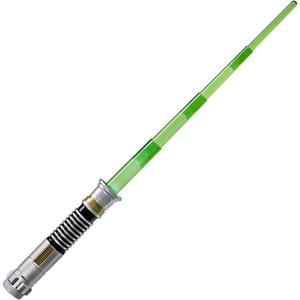 STAR WARS Luke Skywalker Electronic Lightsaber, Use with a Costume, Green Lightsaber Toys for Boys & Girls Ages 4+
