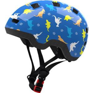 Toddler Bike Helmet for Toddlers Age 1-3/2-4/3-5 Years Old, Baby Infant Bike Helmet for Boys and Girls for Cycling Scooter Skateboard - Adjustable Dial Fit