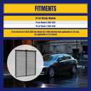 2 x CF11811 Cabin Air Filter for Mazda CX-5 2013-2022 for Mazda 6 2014-2021 for Mazda 3 2014-2018 Cabin Filter Replacement with Activated Carbon Replace CPJ6X KD45-61-J6X (1 pack)