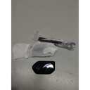 QBUC for Kia Key fob Cover,Soft TPU 360Car Key Case Protector with Leather Keychain Compatible with Kia Telluride 2023/2024 5 Buttons Smart Key (Black) (Gold Edge - Black)