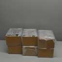 Stebopum 6 Pack Stackable Makeup Organizer, 4.4'' Tall Acrylic Bathroom Makeup Organizer and Storage Drawer with Pull-out Handle, Clear Plastic Storage Bins for Vanity,Pantry,Desk,Undersink,Kitchen