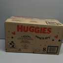 Huggies Size 8 Diapers, Snug & Dry Baby Diapers, Size 8 (46+ lbs), 96 Count (2 Packs of 48)