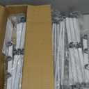 APEXCHASER Drying Rack Clothing - 3 Tier Metal Clothes Drying Rack Collapsible, Laundry Drying Rack Expandable, Small Clothe Airer for Baby Clothes Towel Bib Sock Indoor Outdoor Use(White)