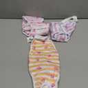 3 Pack Washable Female Dog Diaper Onesie Sanitary Pantie with Adjustable Suspender, Reusable Fixed Doggie Diapers, Super Absorbent Leakproof for Small Medium Large Dog in Heat Cycle L