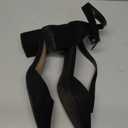 DREAM PAIRS ANNEE Pointed Toe Low Chunky Heels Pump Shoes,Size 10/,Black/Nubuck,ANNEE