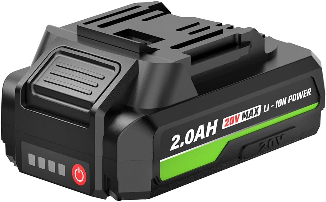 20V MAX 2.0 Ah Lithium-Ion Battery-Pack, Rechargeable Battery for RLBBM10 Leaf Blower (ONLY for BM10 Blower) 20V MAX 2.0 Ah Lithium-Ion Battery-Pack, Rechargeable Battery for RLBBM10 Leaf Blower (ONLY for BM10 Blower)