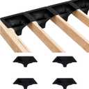 Emayuu 4PCS Black downspouts for Under Deck Drainage System, PE Deck downspouts Use for 12"&16" Joist Spacing DE01