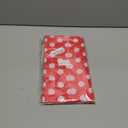 Kesfey 5 Packs Red Polka Dot Plastic Tablecloth 54 x 108 Inch Mickey Mouse Table Cloths Waterproof Disposable Red Picnic Table Covers Rectangle Red and White Dot Carnival Tablecloth for Birthday Party