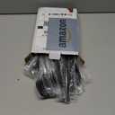 30 Pcs Black Silverware Set, Stainless Steel Flatware Set Service for 6, Mirror Polished Cutlery Utensil Set, Durable Home Kitchen Eating Tableware Set, Include Fork Knife Spoon Set, Dishwasher Safe