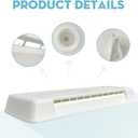 Earthtec 3103634.022 Rv Refrigerator Roof Vent Cover Replacement for Dometic Fridge Roof Vent Lid Cap