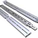 Rackmount Sliding Rails - Kit for 2U-8U Chassis (Adjustable 26" to 40" Depth) 2 or 4 Post Mount Sliders for Server Case (Compatible with Any Standard Rack, Cabinet, Computer Enclosure) Tupavco TP1822