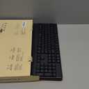 seenda Wireless Bluetooth Keyboard and Mouse Combo, COE200 Ergonomic Wireless Keyboard Mouse with Wrist Rest, Multi-Device Connection, Full-Size, Compatible for Computer/Laptop/Mac/MacBook, Black