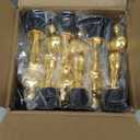 24 Pcs Gold Award Trophies,Mini Trophy Party Favors for Celebrations,Classroom prizes,Competitions and Party Decorations,Awards Trophy for Kids and Auldt