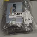 NICETOWN Grey Blackout Short Curtain for Apartments, W66 x L84, Noise Reducing Thermal Insulated Wave Line Foil Print Design Drapes for Living Room, 2 Panels