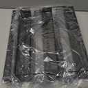 AULEDIO 2 Pack Spice Rack Organizer, 3 Tier Countertop Stand or Wall Mounted Storage Rack Hanging Shelf for Kitchen Cabinet, Cupboard, Pantry Door Bathroom Shower Cosmetic (Black)