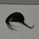 Black Short Front Blunt Fake bangs Clip In Bang Fringe Hair traight Synthetic Hairpiece 34 Colors 1B 6inches