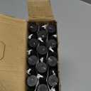 24 Pack Black Taper Candles, 7-8 Hours Burn Time, Unscented, Smokeless and Dripless, 0.75 x 10 Inch Dinner Candle Set for Halloween, Household, Wedding, Party and Home Dcor Candlesticks