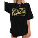 Its My Birthday T Shirt for Women,  XL