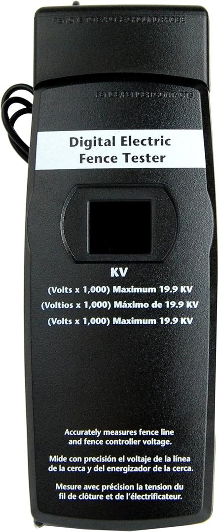 Zareba DEFT Digital Electronic Fence Tester,Black