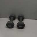Neoprene Dumbbell Hand Weights for Exercise and Muscle Toning, 15lbs